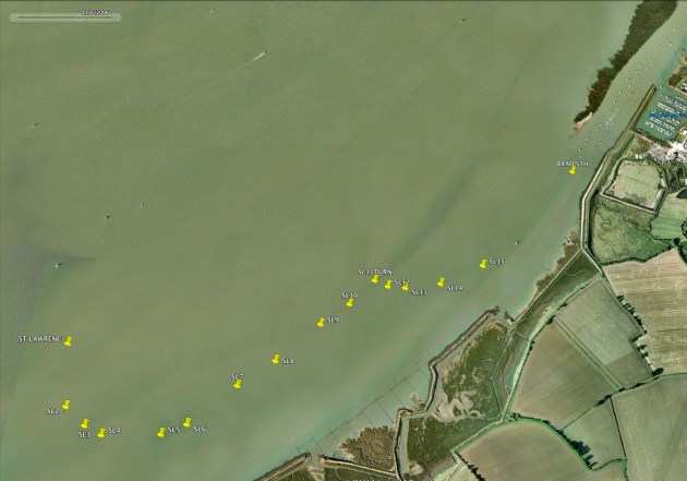 St Lawrence Creek at high tide